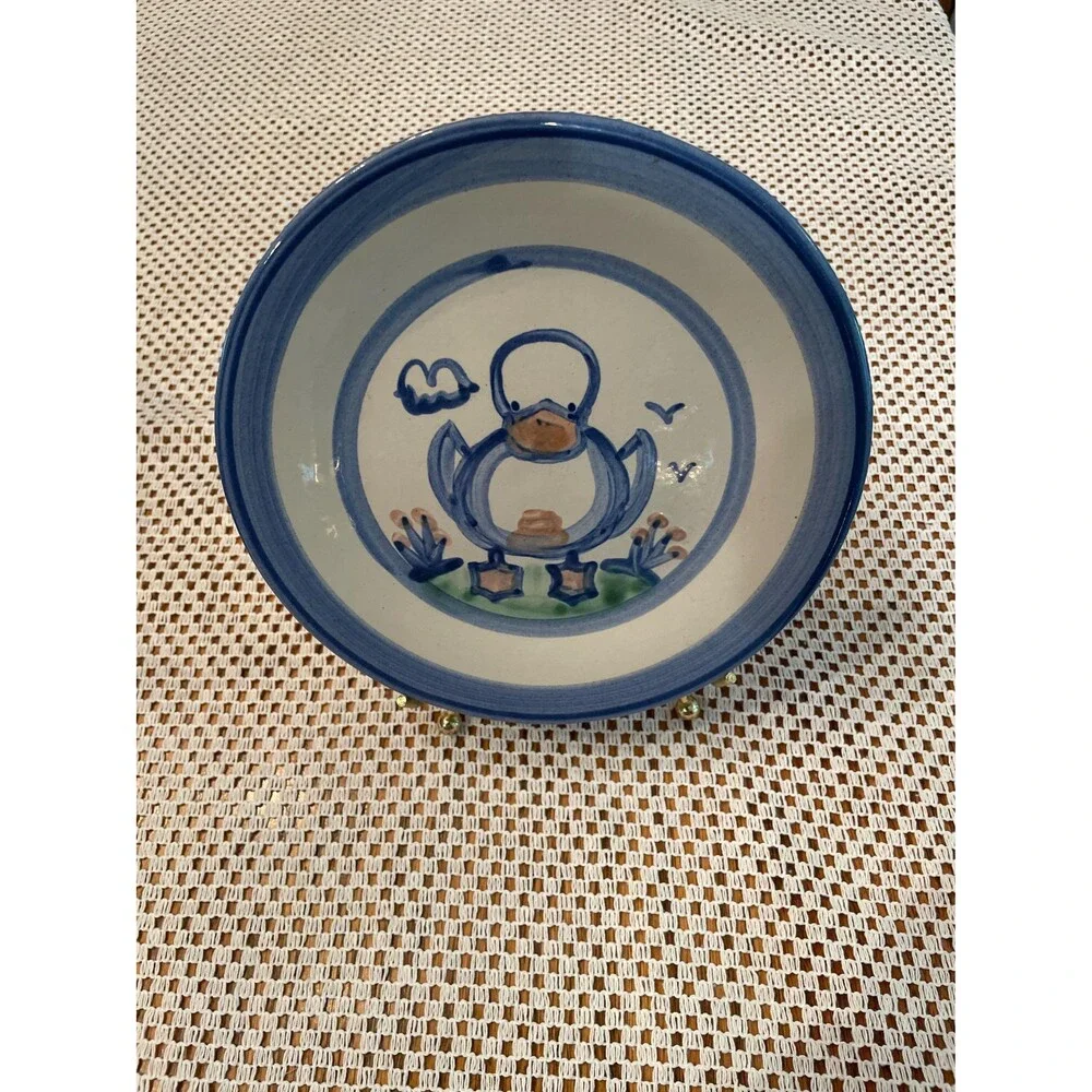 Vintage M.A. Hadley Duck Salad / Luncheon Plate